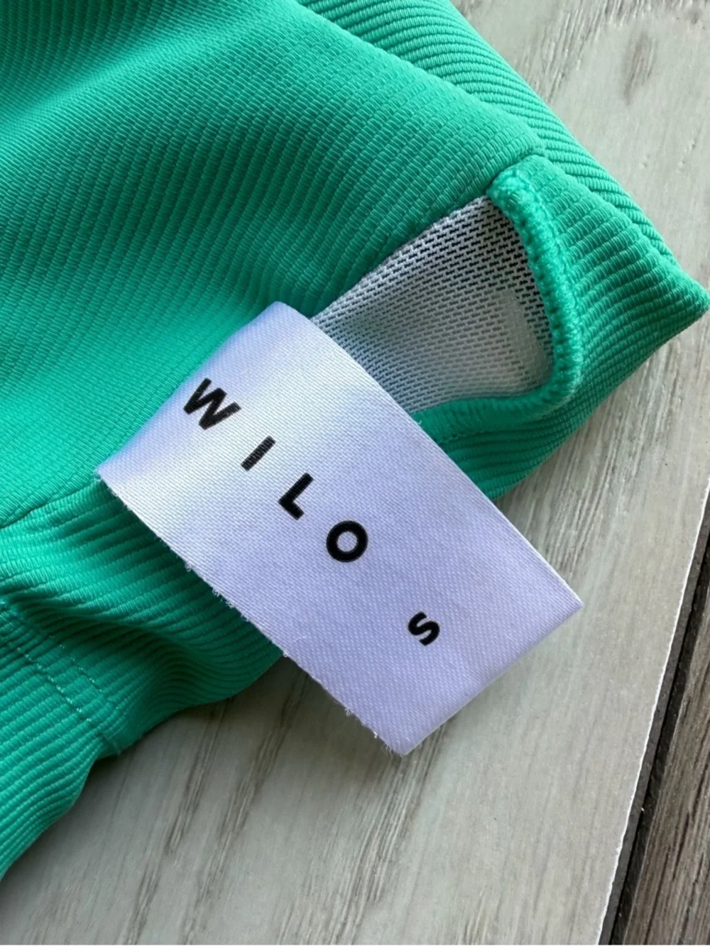 Colorblock Sports Bra in Mint, Lilac, and White